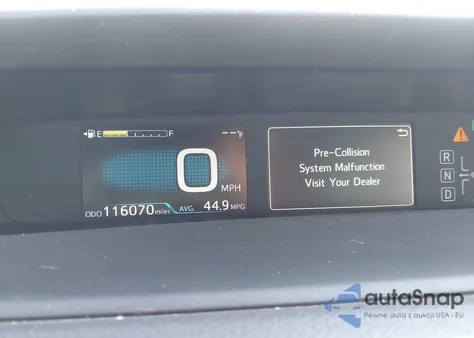 2018 Toyota Prius Two из США, поврежденный, VIN JTDKBRFUXJ3058120